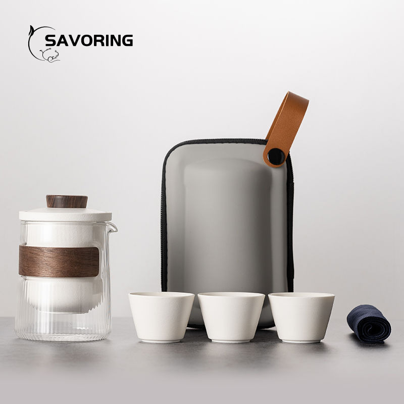 Camping Cooking Accessories - 간단한 중국 도자기 차 세트 1포트