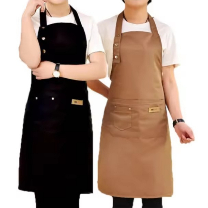 Camping Cooking Apron - 방수 주방 앞치마 전문가용 주방 앞치마