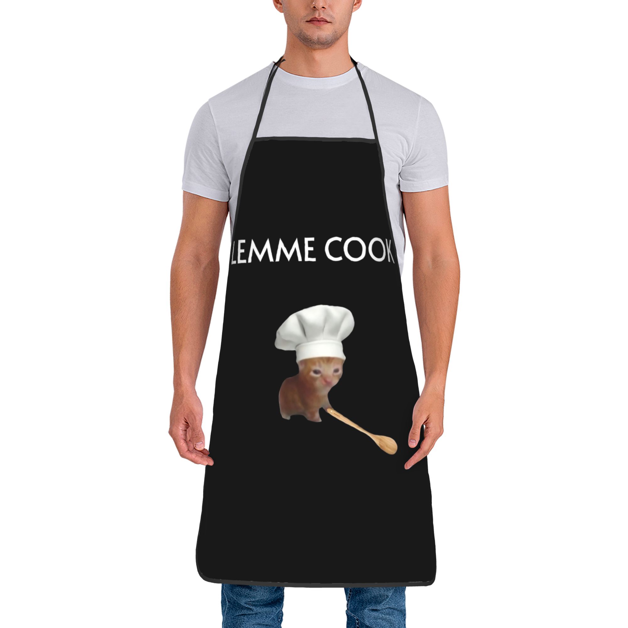 Camping Cooking Apron - 셰프 고양이 새끼 고양이 미메 레미