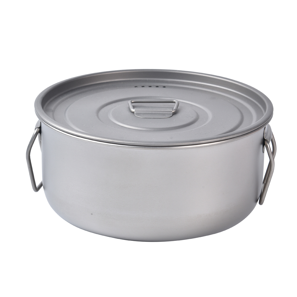 Camping Hanging Cooking Pot - 야외 캠핑, 백패킹, 하이킹용 걸이식 냄비,