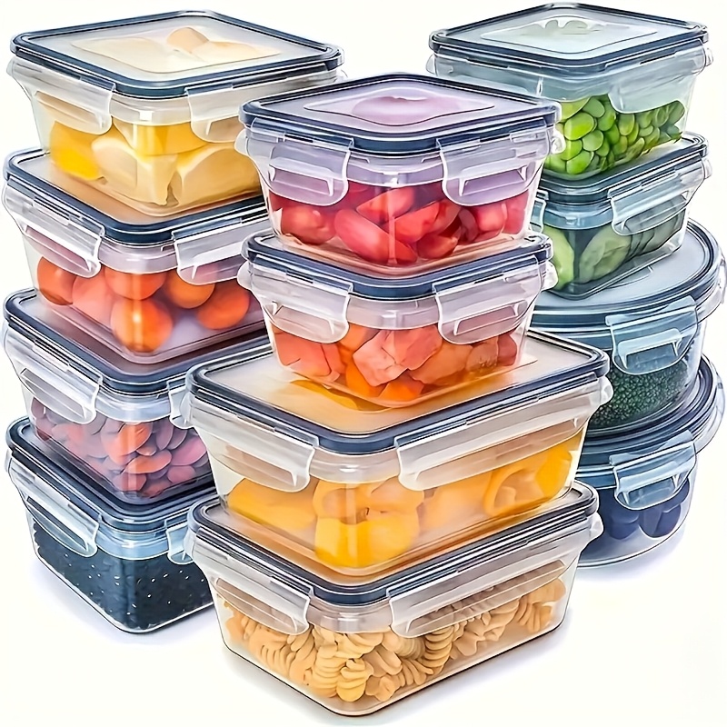 Camping Cooking Rack - 8Pcs 용기 4개 뚜껑 4개 세트