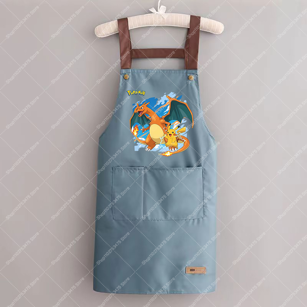 Camping Cooking Apron - 여성 남성 패션 프린트 앞치마 만화