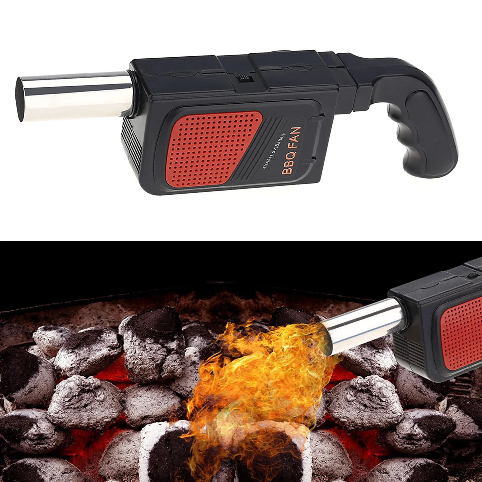 Camping Cooking Accessories - 휴대용 핸드헬드 전기 바베큐 팬 공기