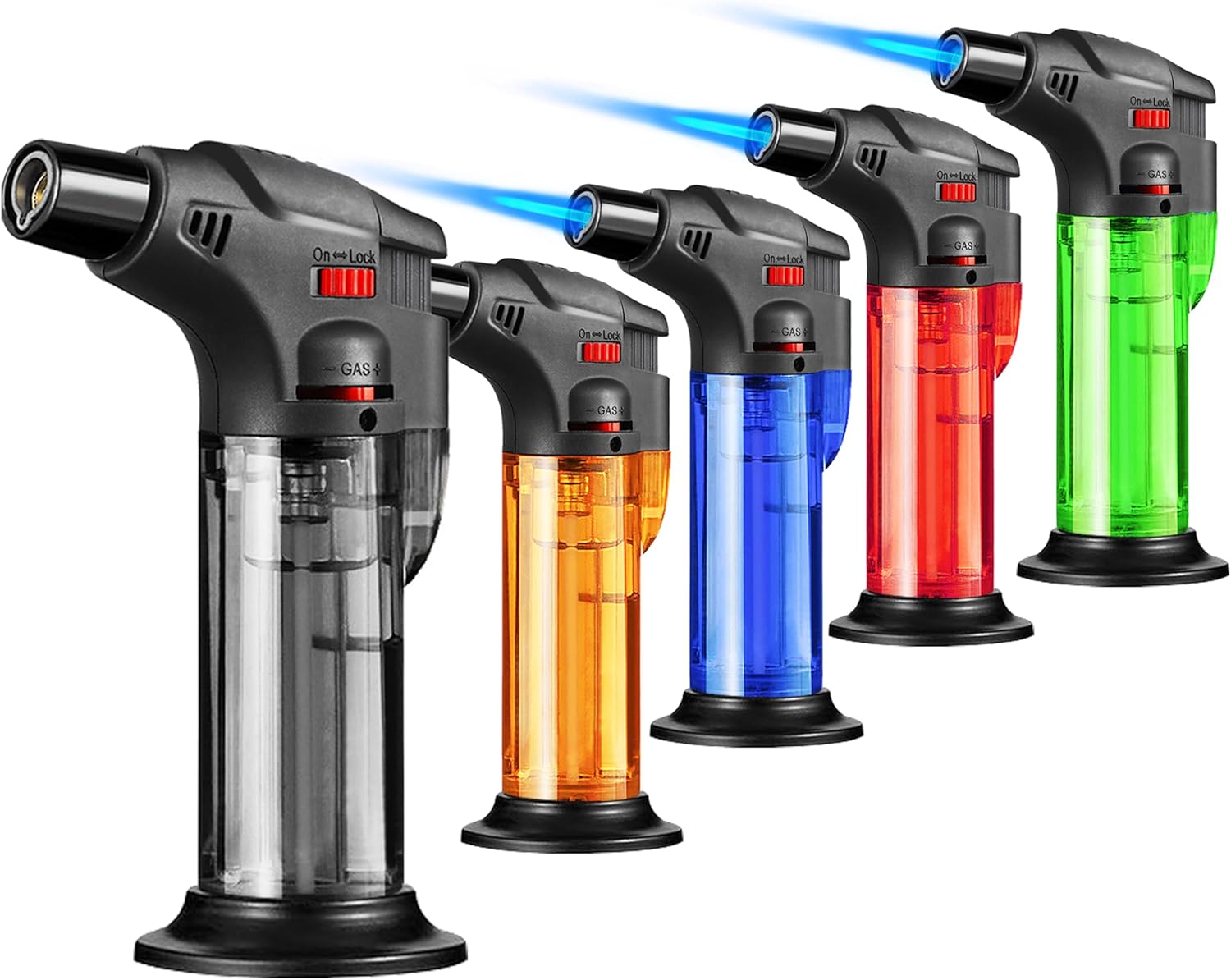 Camping Cooking Torch - 부탄 재충전식 제트 화염 토치 라이터