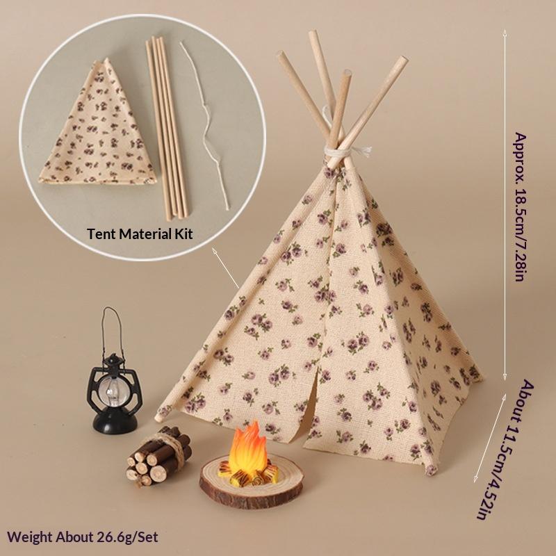 Camping Cooking Trangia - **1 세트 1/12 인형 집 야외