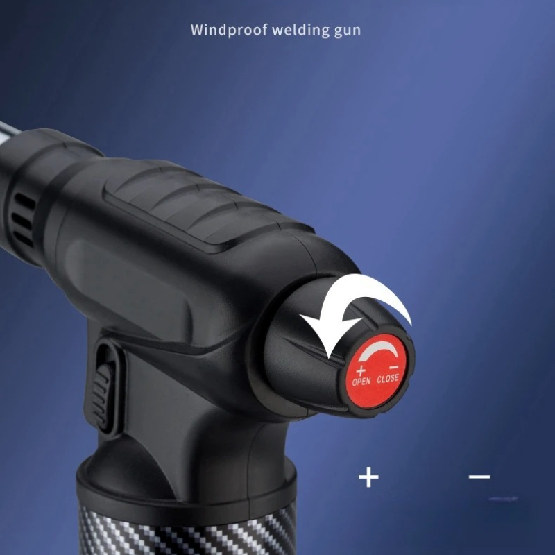 360 °   점화 부탄 가스 라이터 통합 블루 불꽃  - Camping Cooking Torch 리뷰 및 가격