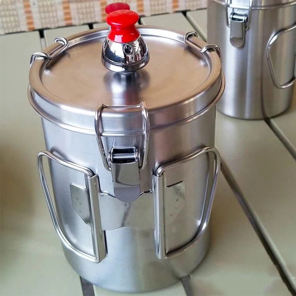 초경량 미니 압력솥 304 스테인리스 스틸 접이식 손잡 - Camping Cooking Cylinder 리뷰 및 가격