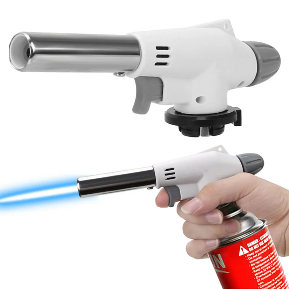 휴대용 금속 불꽃 총 부탄 가스 용접 버너 용접 가스  - Camping Cooking Torch 리뷰 및 가격