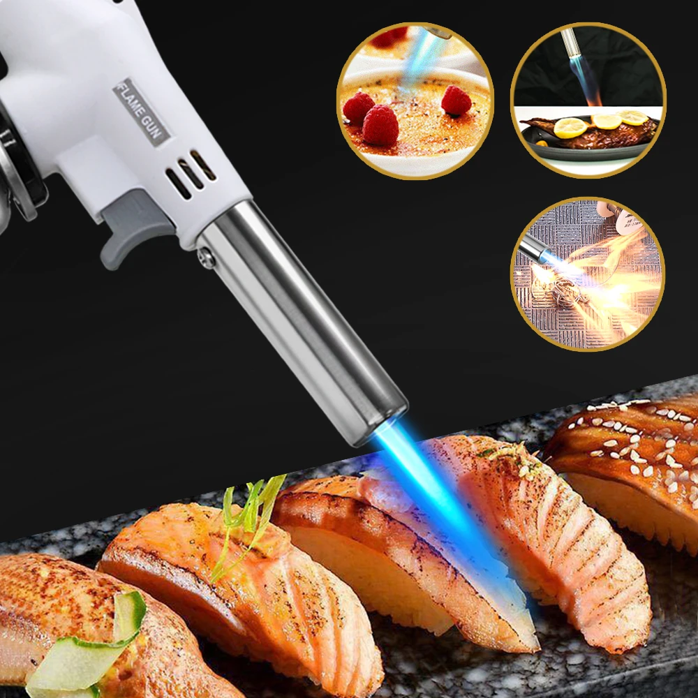 휴대용 금속 불꽃 총 부탄 가스 용접 버너 용접 가스  - Camping Cooking Torch 리뷰 및 가격