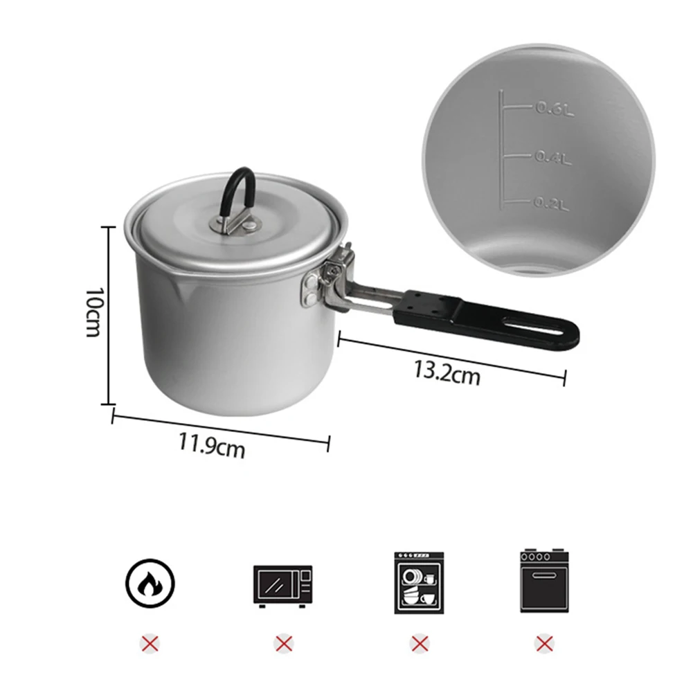 새로운 야외용 소형 우유냄비 초경량 1인용 접이식 하이 - Camping Cooking Light 리뷰 및 가격