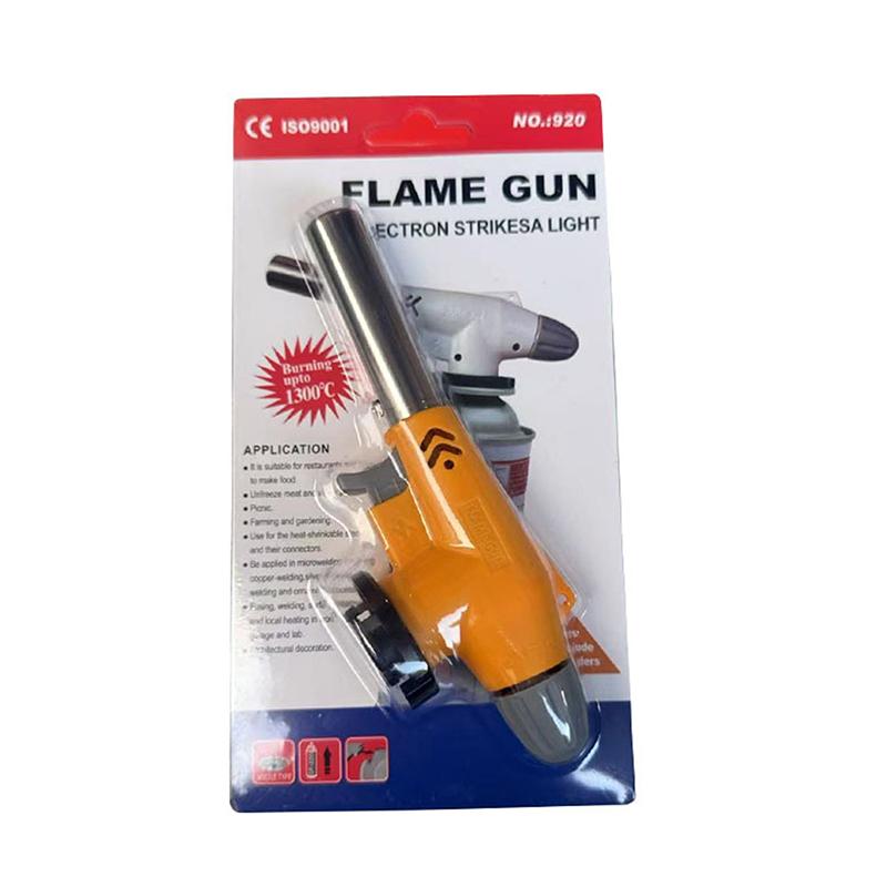 조정 가능한 화염 자동 점화 부탄 용접 토치 바베큐 요 - Camping Cooking Torch 리뷰 및 가격