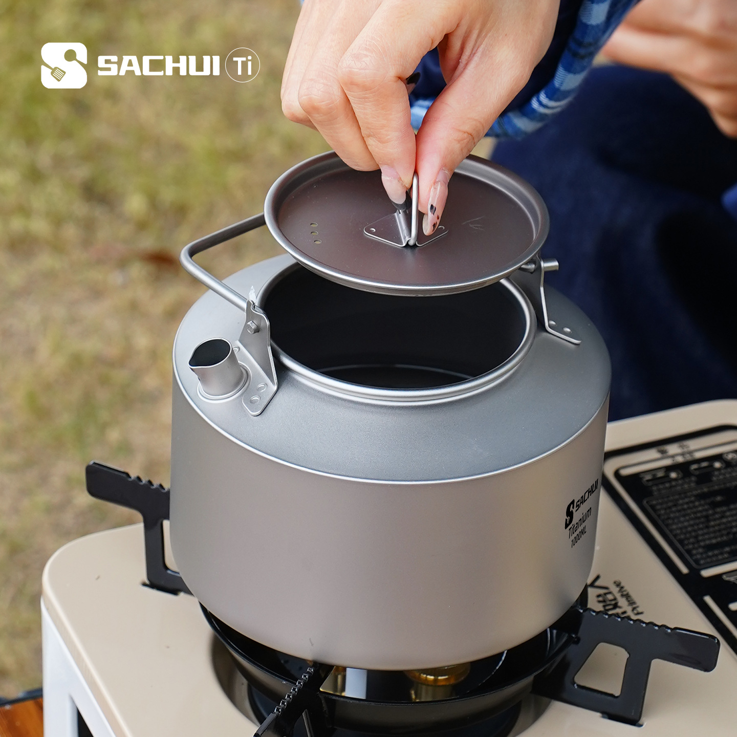 1000ML 순수 티타늄 주전자 야외 초경량 차/커피  - Camping Cooking Accessories 리뷰 및 가격