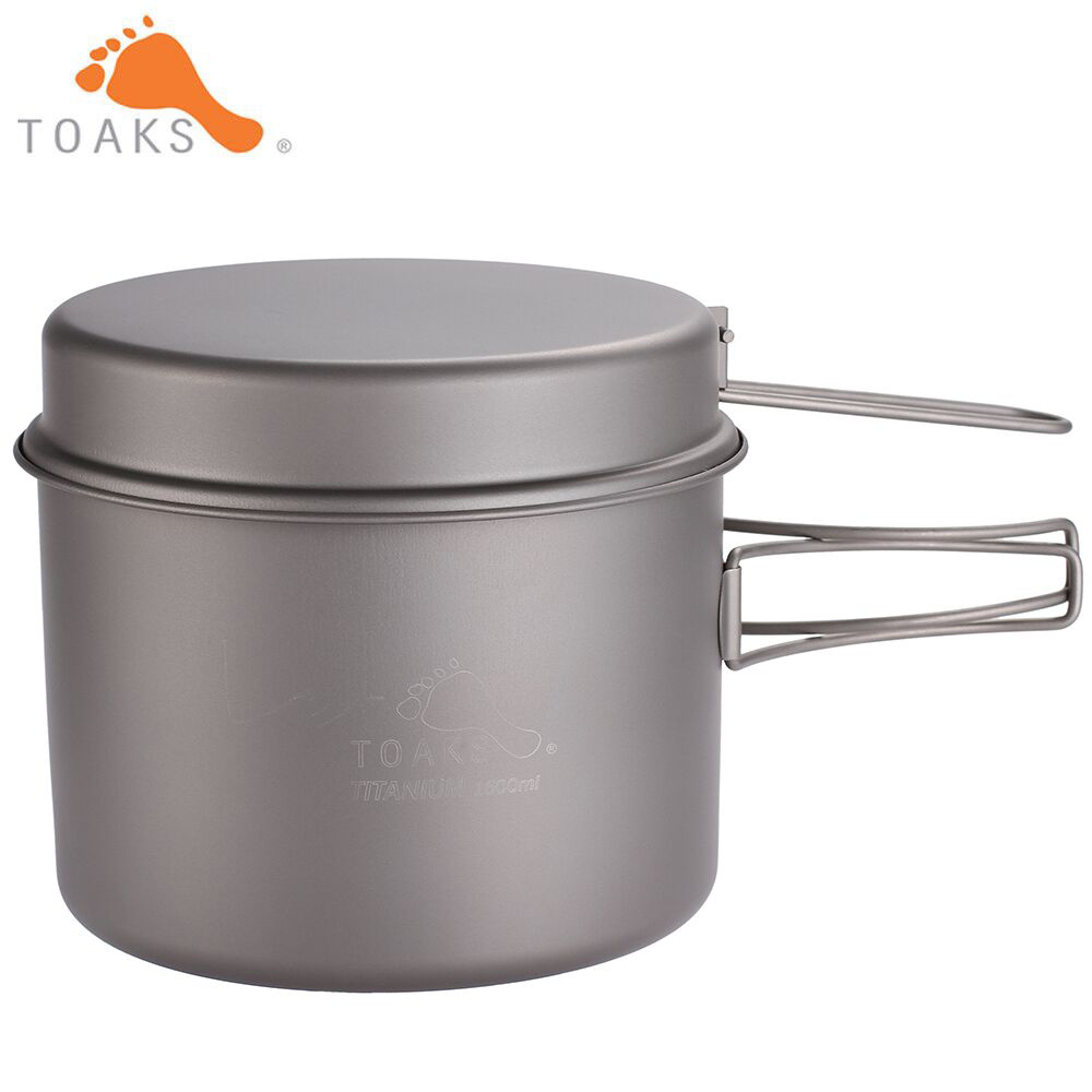 TOAKS 초경량 티타늄 냄비 프라이팬 조리기구 세트, - Camping Cooking Wok 리뷰 및 가격