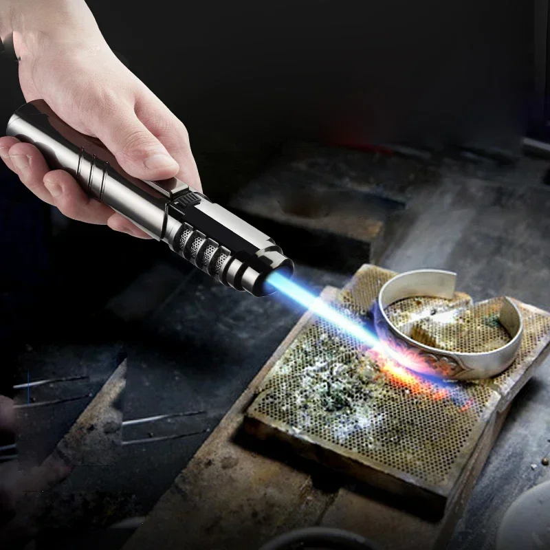금속 대형 화염 분사기 블루 플레임 2100 ° 용접건 - Camping Cooking Torch 리뷰 및 가격