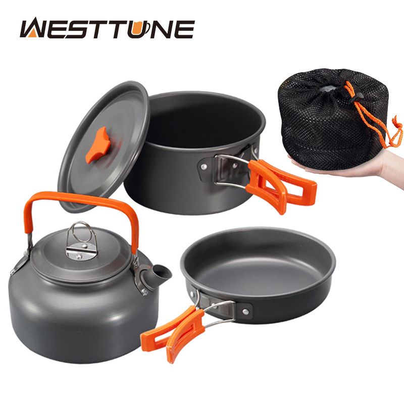 WESTTUNE 캠핑 조리기구 키트 알루미늄 야외 휴대 - Camping Cooking Rice 리뷰 및 가격