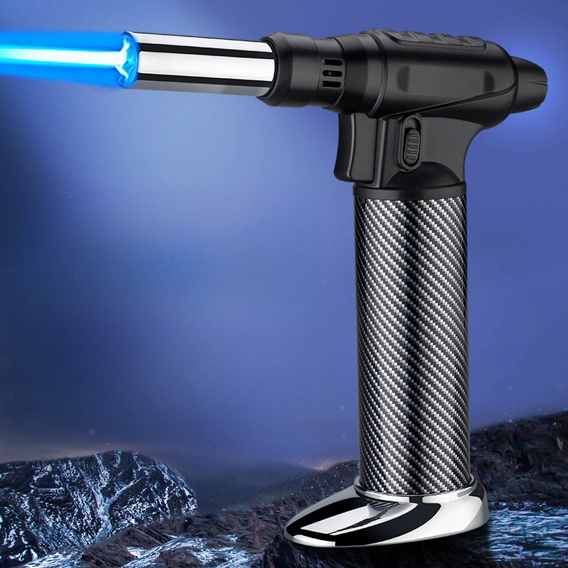 360 °   점화 부탄 가스 라이터 통합 푸른 불꽃  - Camping Cooking Torch 리뷰 및 가격