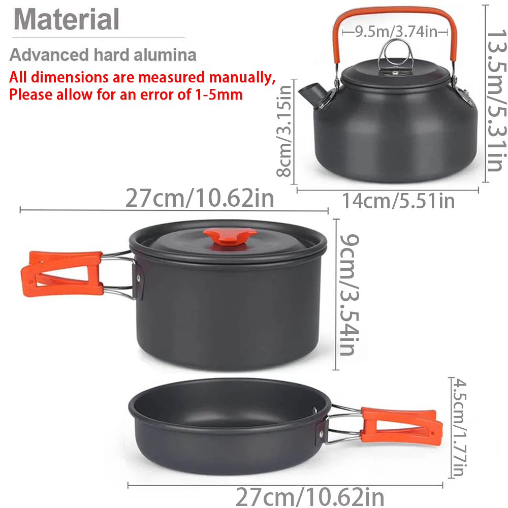 1pcs/1set 캠핑 조리기구 키트 야외 요리 세트  - Camping Cooking Rice 리뷰 및 가격
