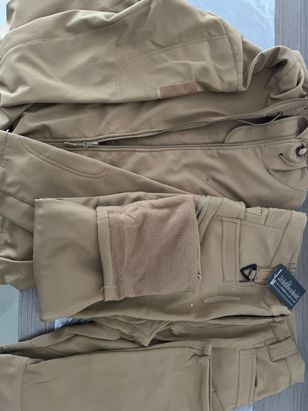 남성 겨울 가을 따뜻한 Softshell 양털 후드 카 - Camping Cooking Windbreak 리뷰 및 가격