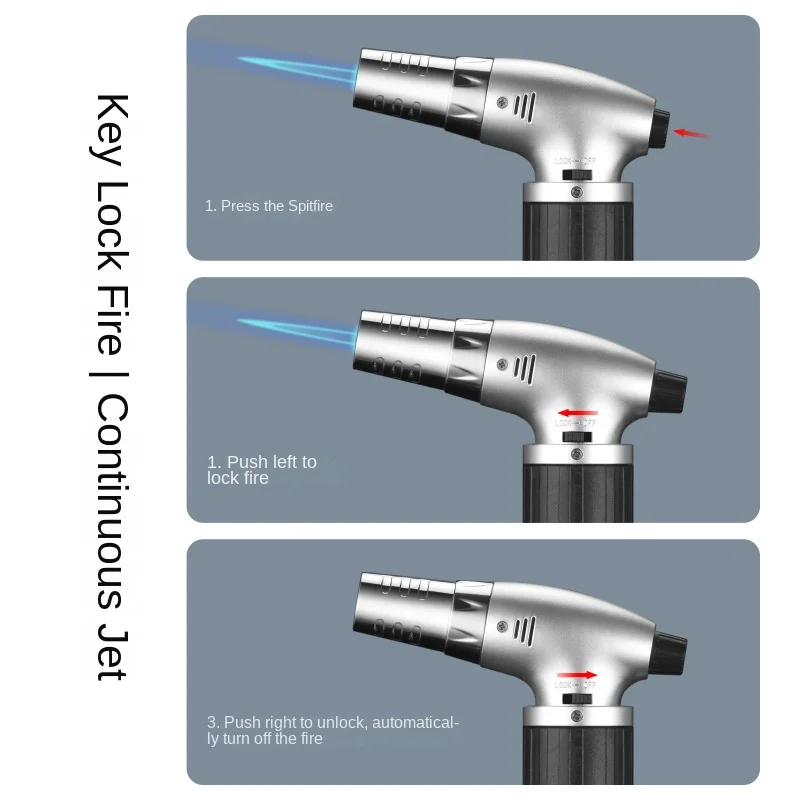 푸른 불꽃 부탄 토치 리필 가능 방풍 제트 불꽃 부탄  - Camping Cooking Torch 리뷰 및 가격