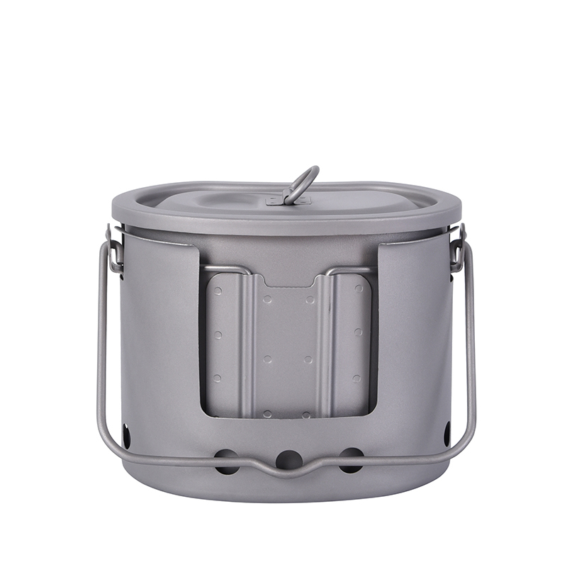 Boundless Voyage 티타늄 조리기구 세트,  - Camping Hanging Cooking Pot 리뷰 및 가격