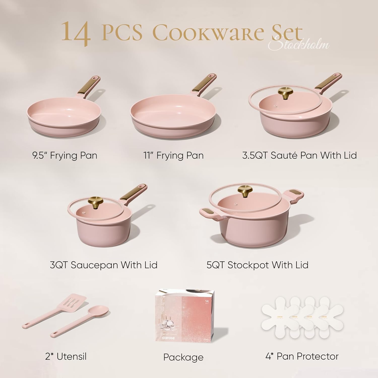 논스틱 세라믹 조리기구 세트, 14종 냄비 및 프라이팬 - Camping Cooking Pots And Pans Set 리뷰 및 가격