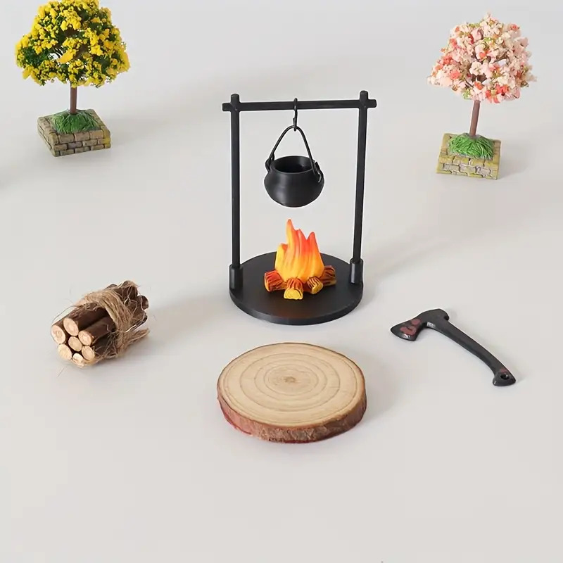 미니 캠프파이어 행잉 스토브 냄비 인형집 캠핑 피크닉  - Camping Cooking Accessories 리뷰 및 가격