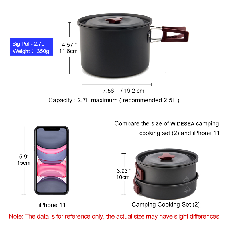 Widesea 캠핑 조리기구 세트 야외 냄비 식기 키트 - Camping Cooking Trangia 리뷰 및 가격
