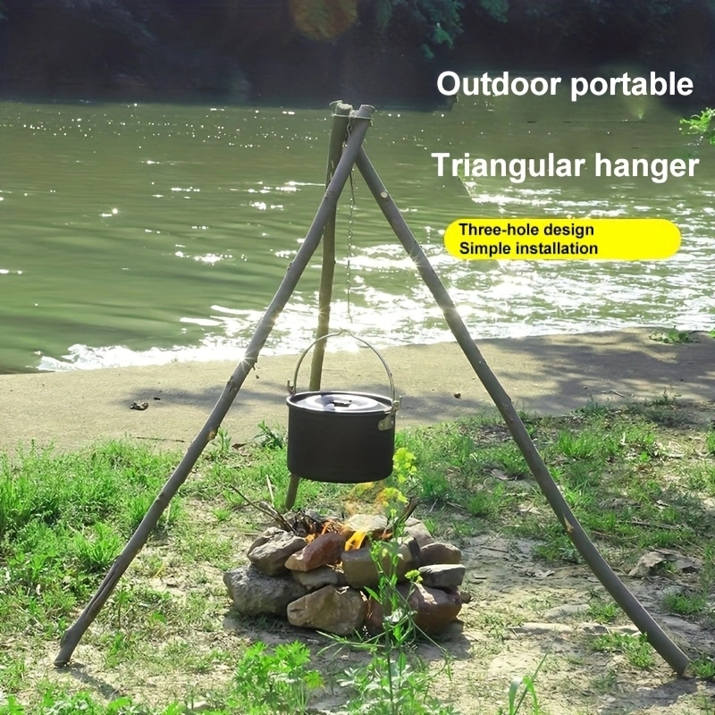 야외 여행용 하이킹 조리기구 1세트, 걸이식 냄비 스탠 - Camping Hanging Cooking Pot 리뷰 및 가격