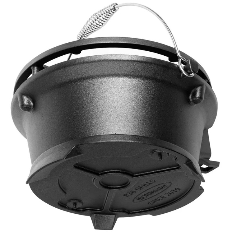 원형 숯불 그릴, 식품 안전 주철 바베큐 그릴 (야외, - Camping Cooking Cast Iron 리뷰 및 가격