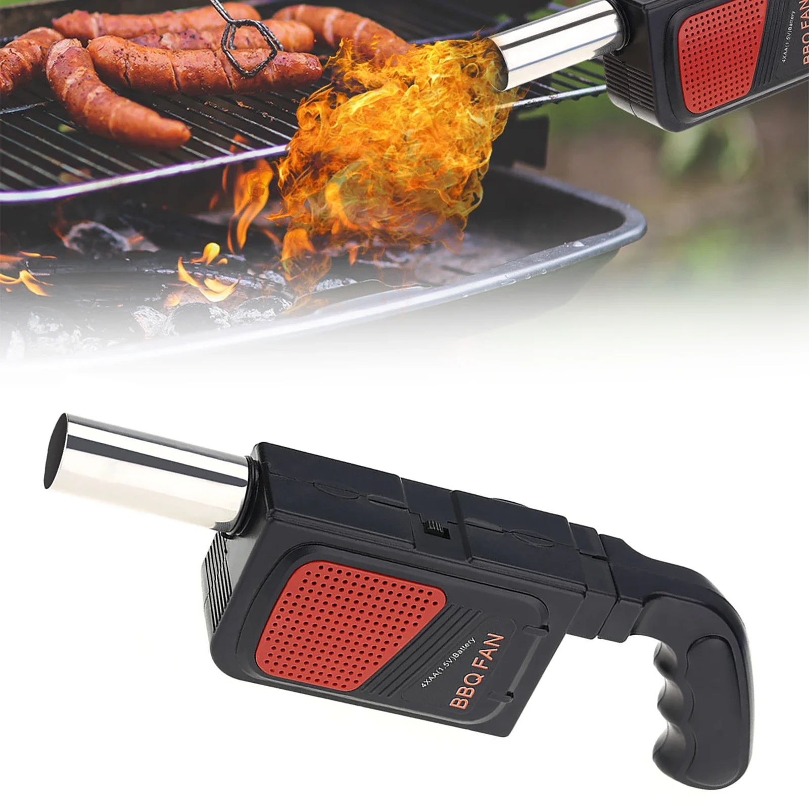 휴대용 핸드헬드 전기 바베큐 팬 공기 송풍기 야외 캠핑 - Camping Cooking Accessories 리뷰 및 가격