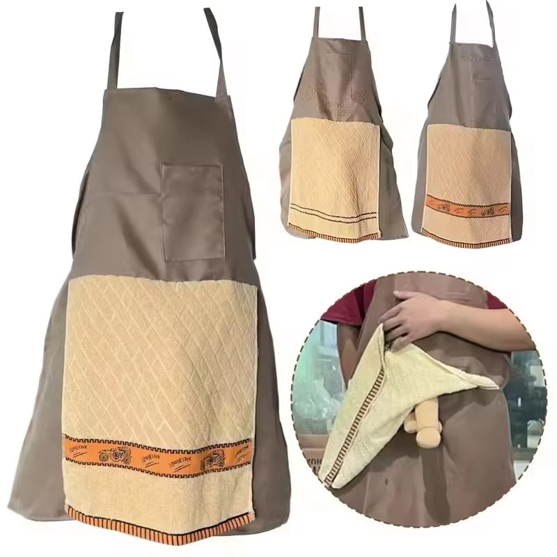 새로운 셰프들 장난용 앞치마, 포켓이 있는 창의적인 장 - Camping Cooking Apron 리뷰 및 가격
