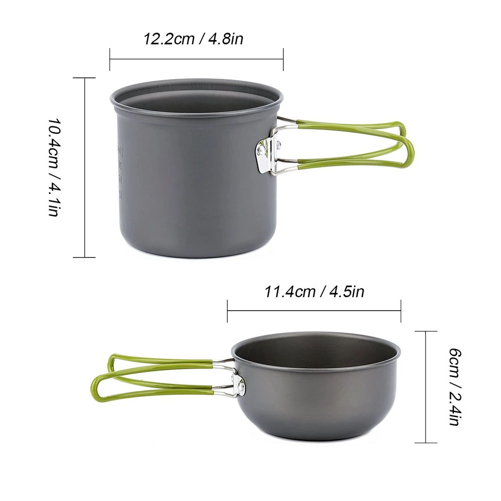스토브가있는 캠핑 조리기구 키트 야외 요리 세트 야외  - Camping Cooking Rice 리뷰 및 가격